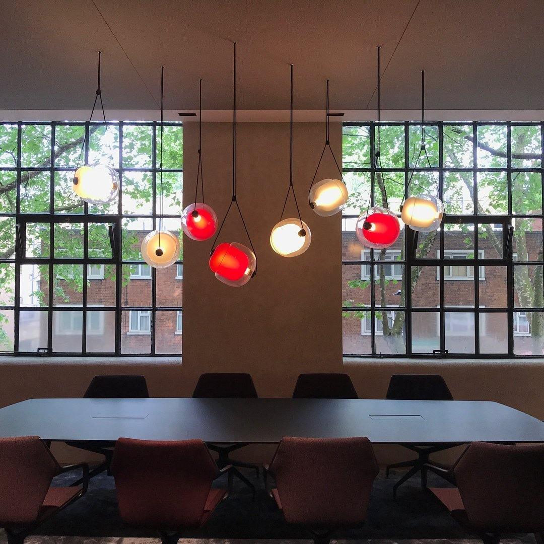 Ovexa Contemporary Glass Pendant Light