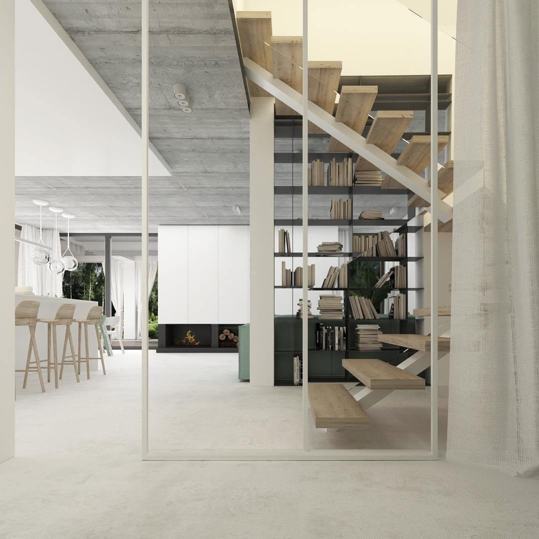 Ovexa Contemporary Glass Pendant Light