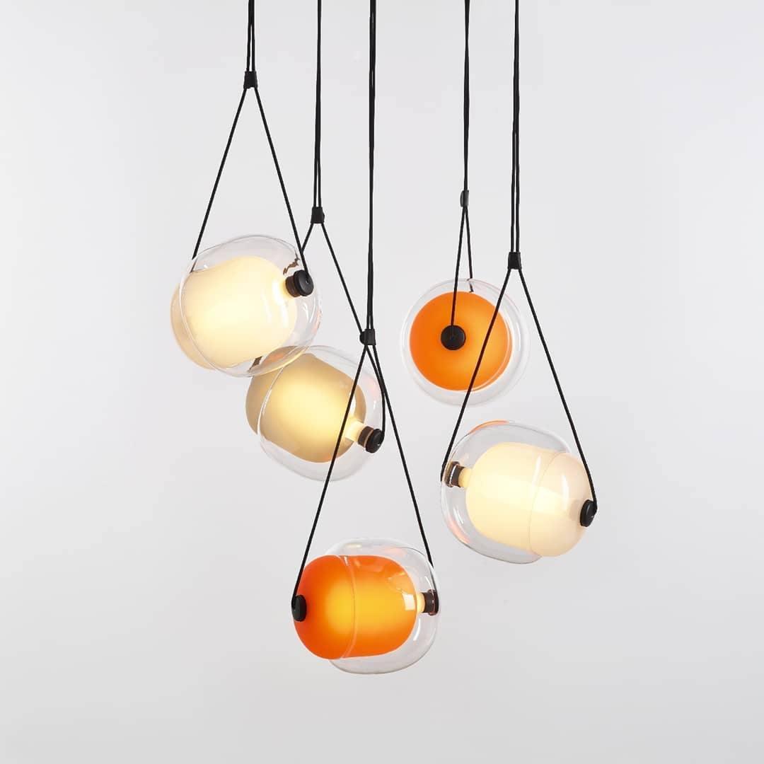 Ovexa Contemporary Glass Pendant Light