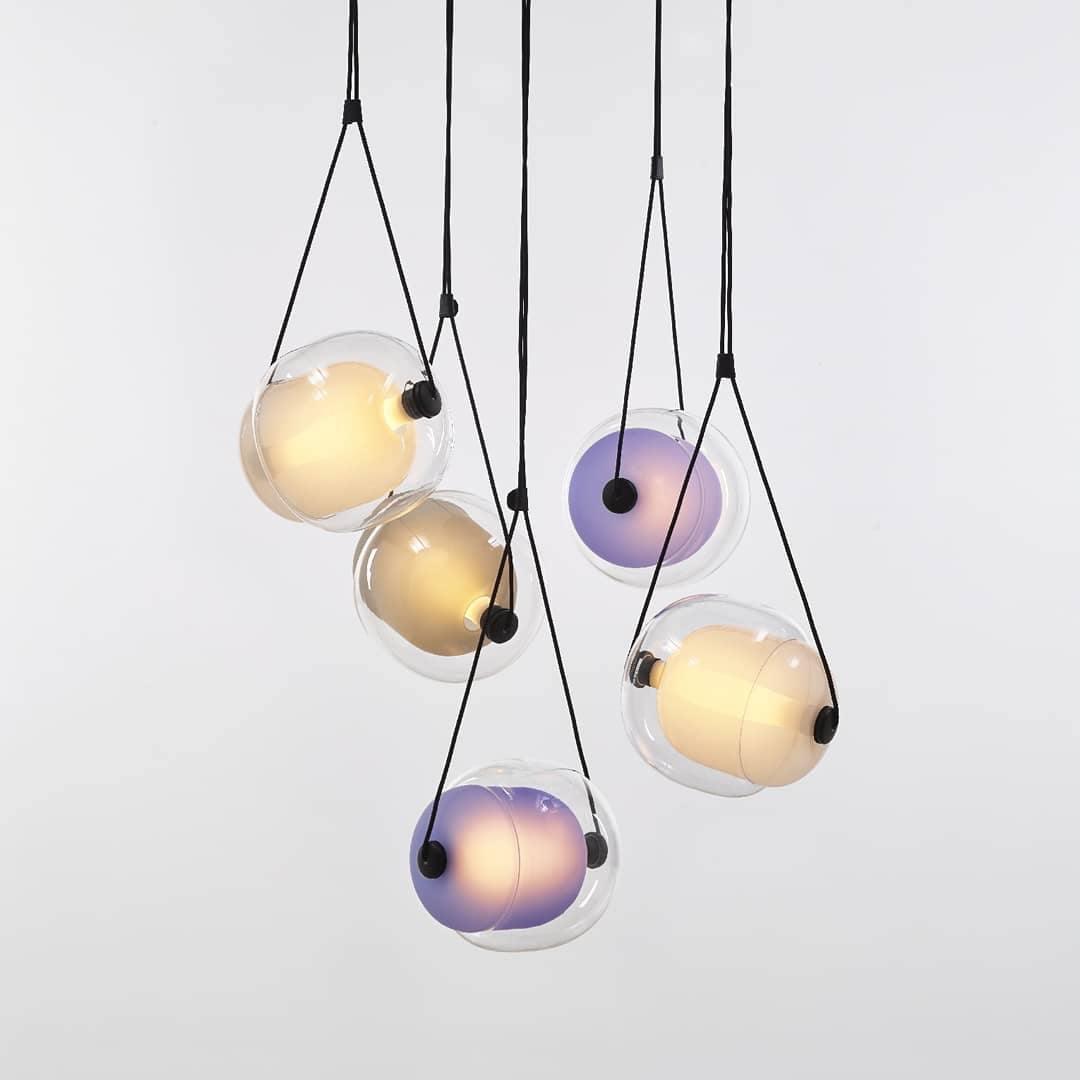 Ovexa Contemporary Glass Pendant Light