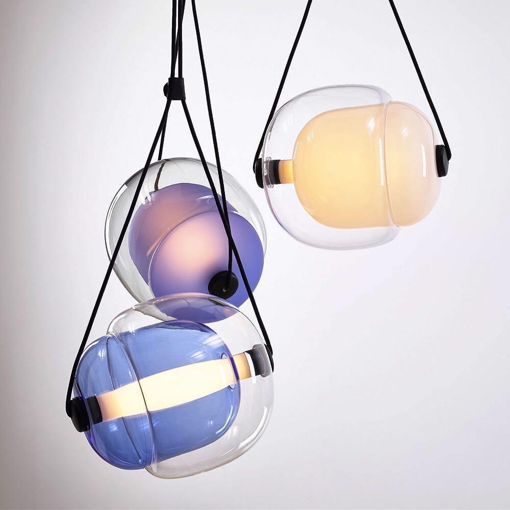 Ovexa Contemporary Glass Pendant Light