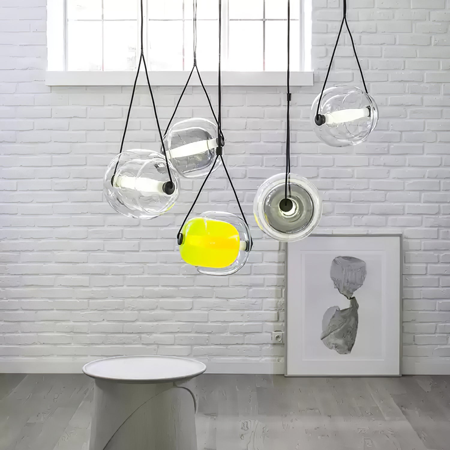 Ovexa Contemporary Glass Pendant Light