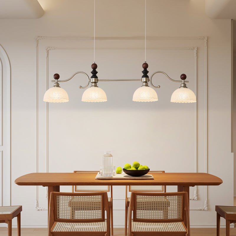 Ivvinisra Elegance Vintage Island Wood Pendant Light