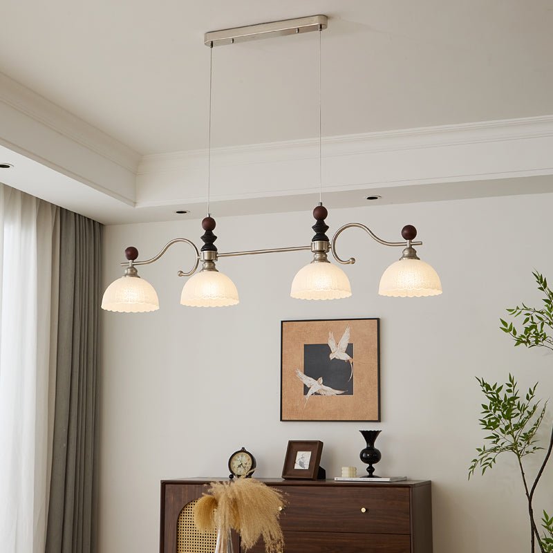 Ivvinisra Elegance Vintage Island Wood Pendant Light