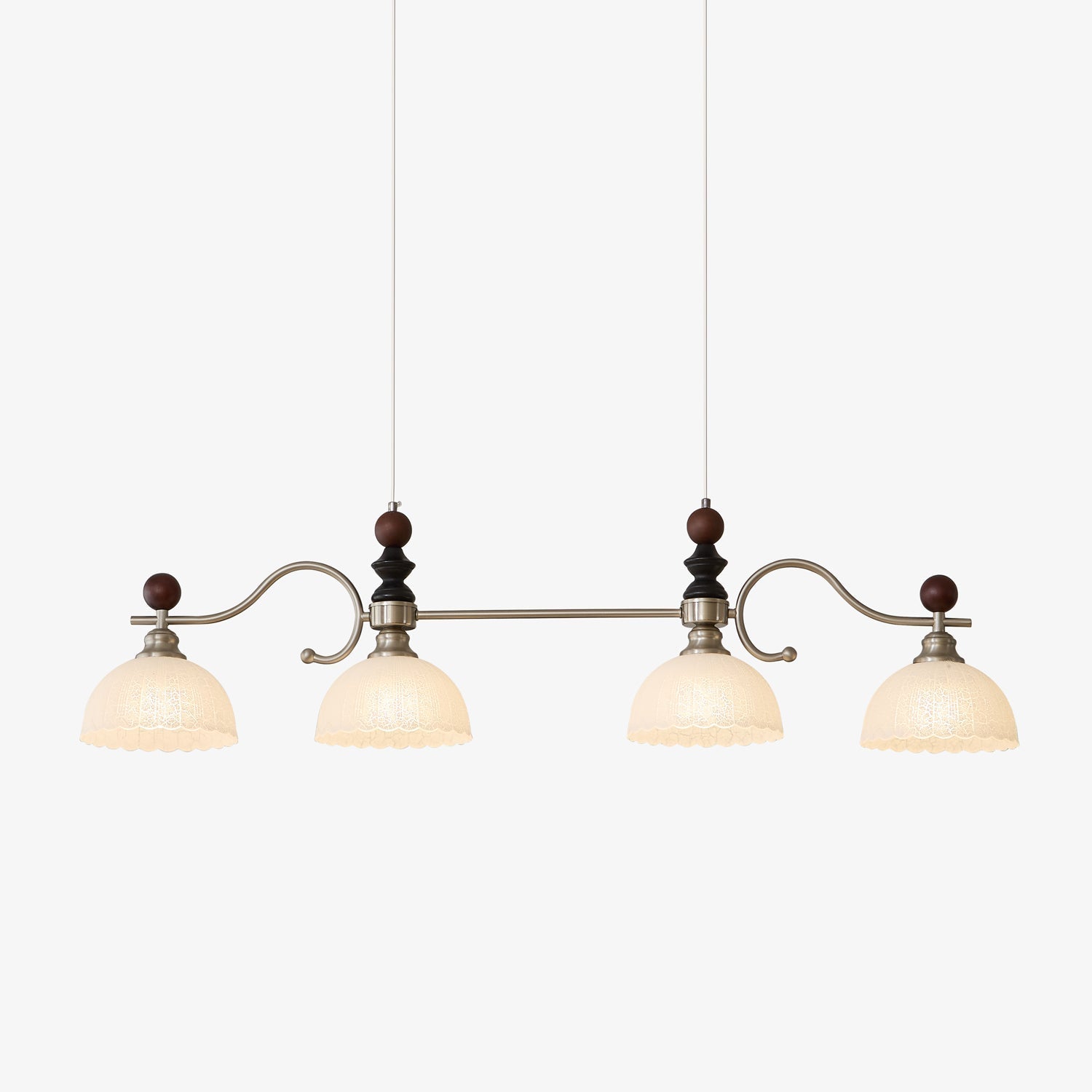 Ivvinisra Elegance Vintage Island Wood Pendant Light