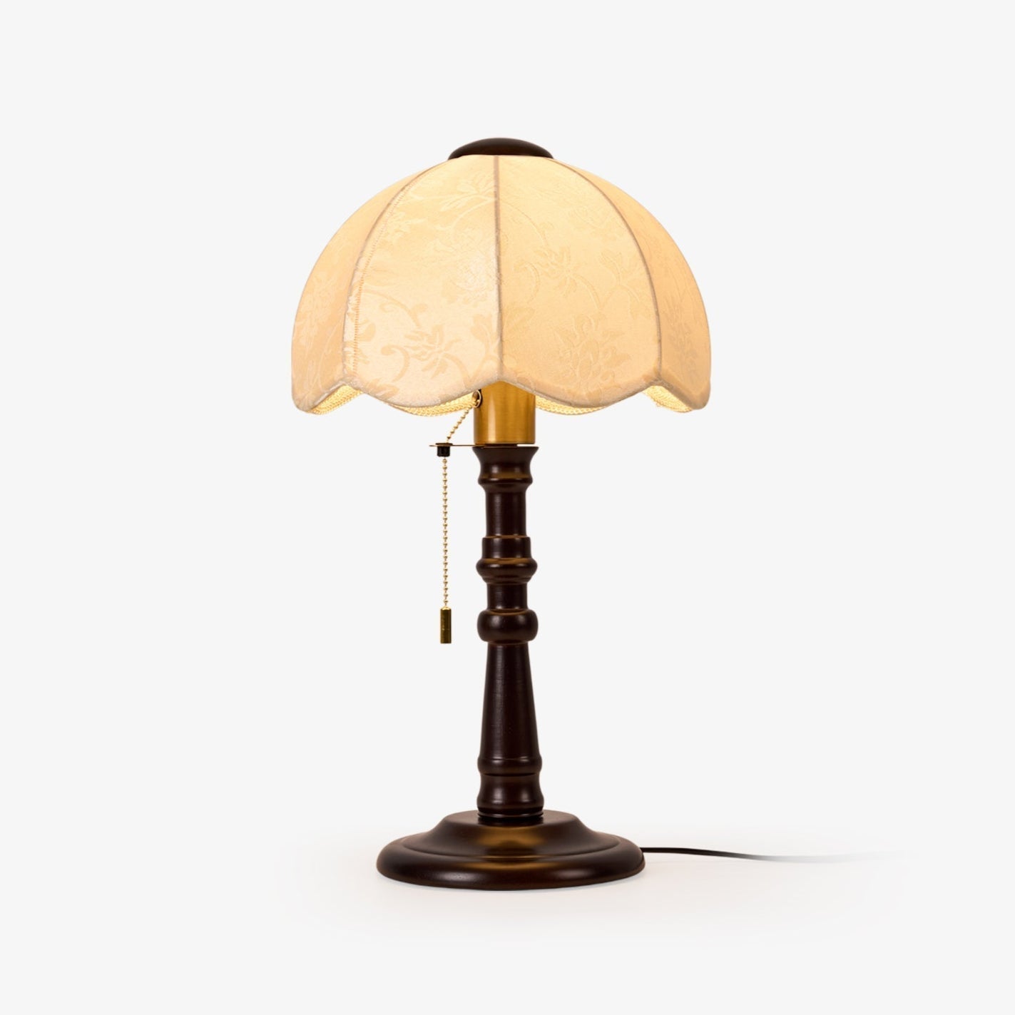 Beckett Vintage Wood Table Lamp