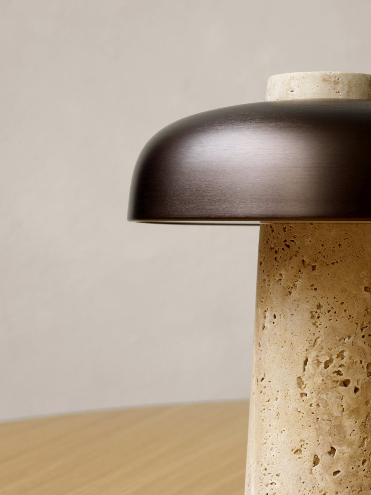 Oakley Travertine Table Lamp