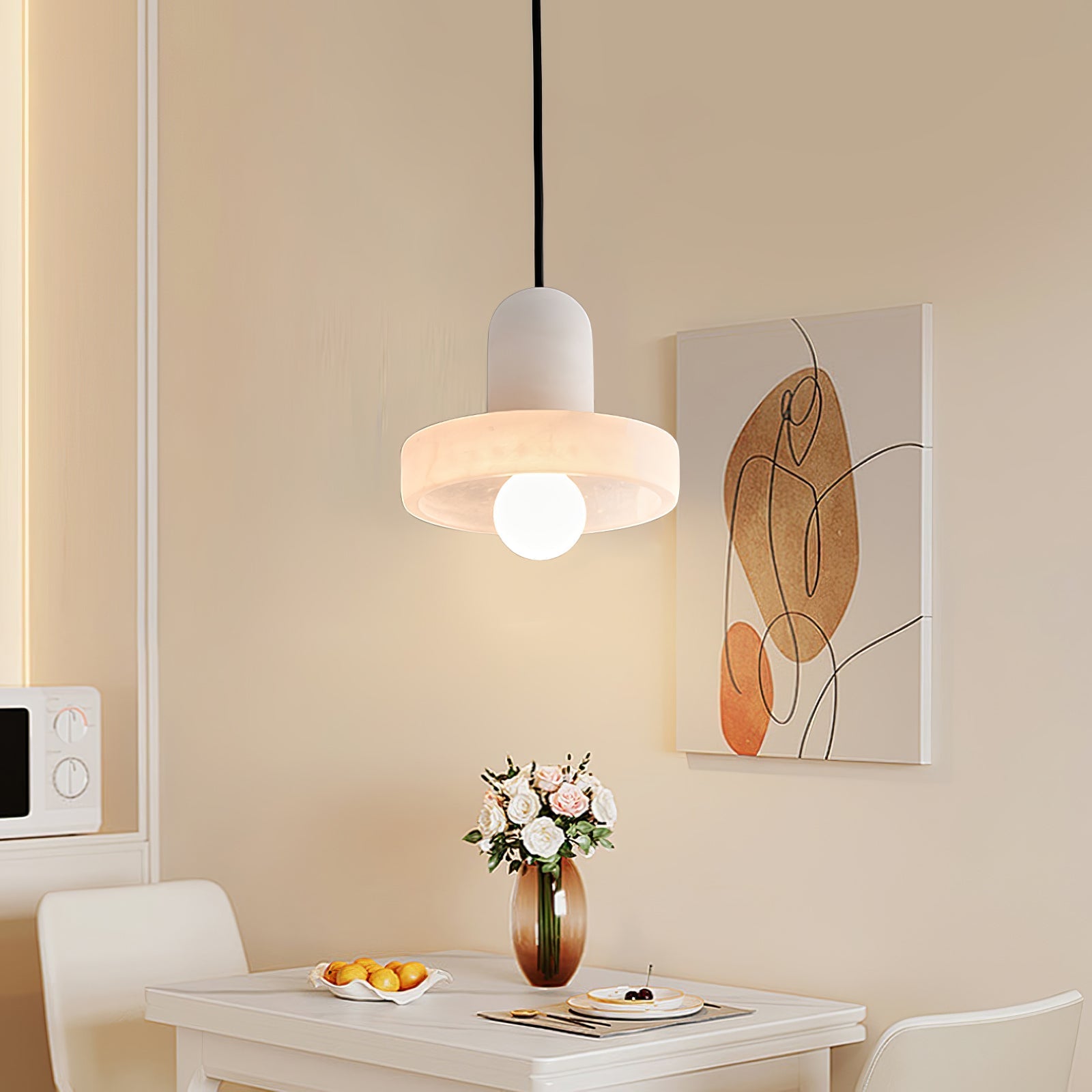 Carrara Alabaster Pendant Lamp