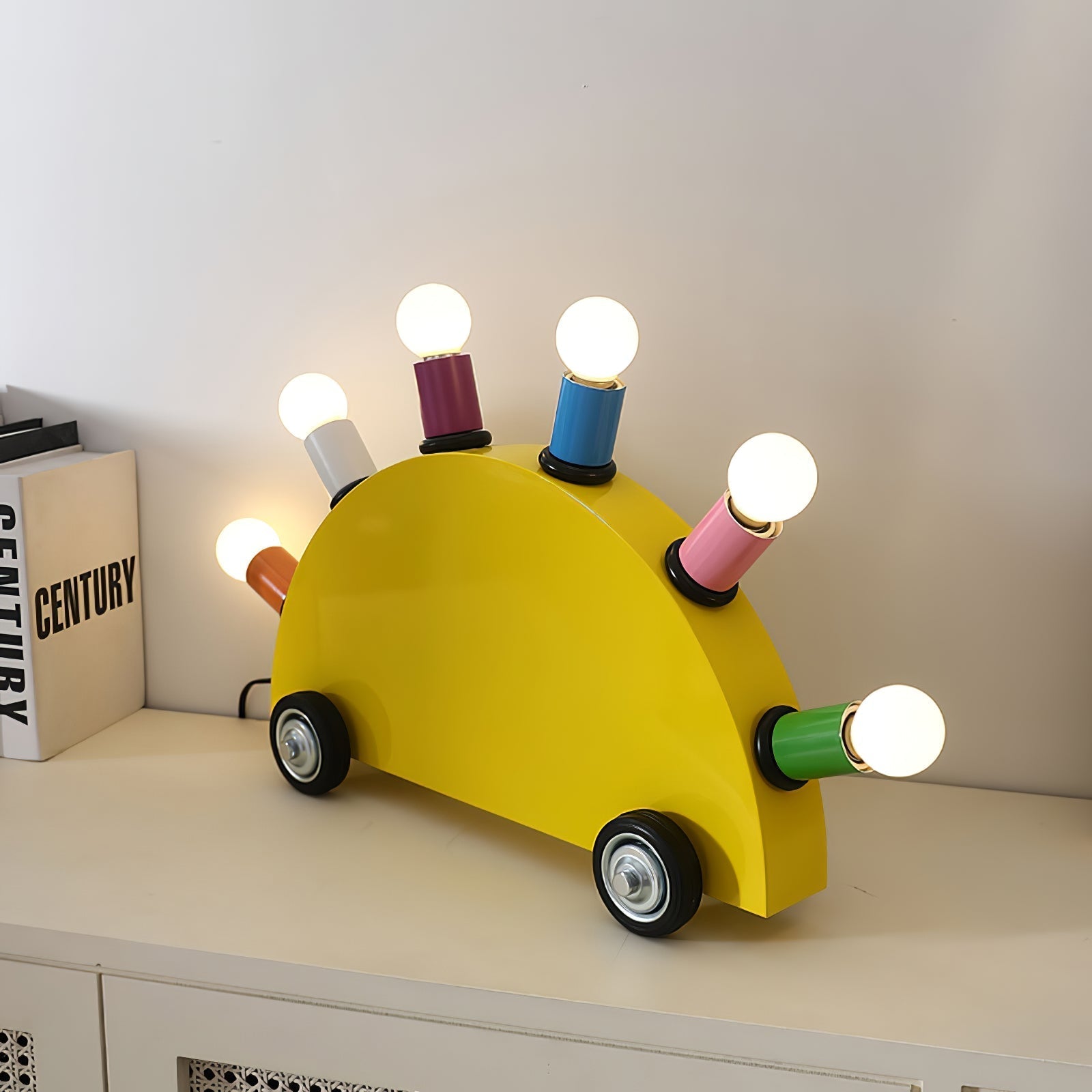 Mirerette Table Lamp Car Colorful Children's Room