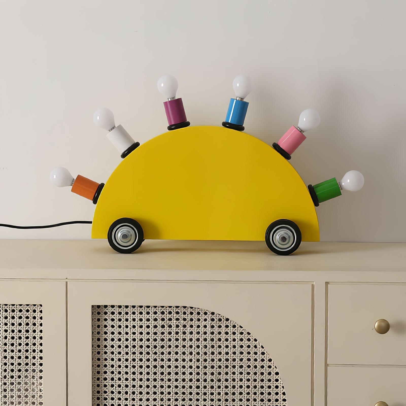 Mirerette Table Lamp Car Colorful Children's Room