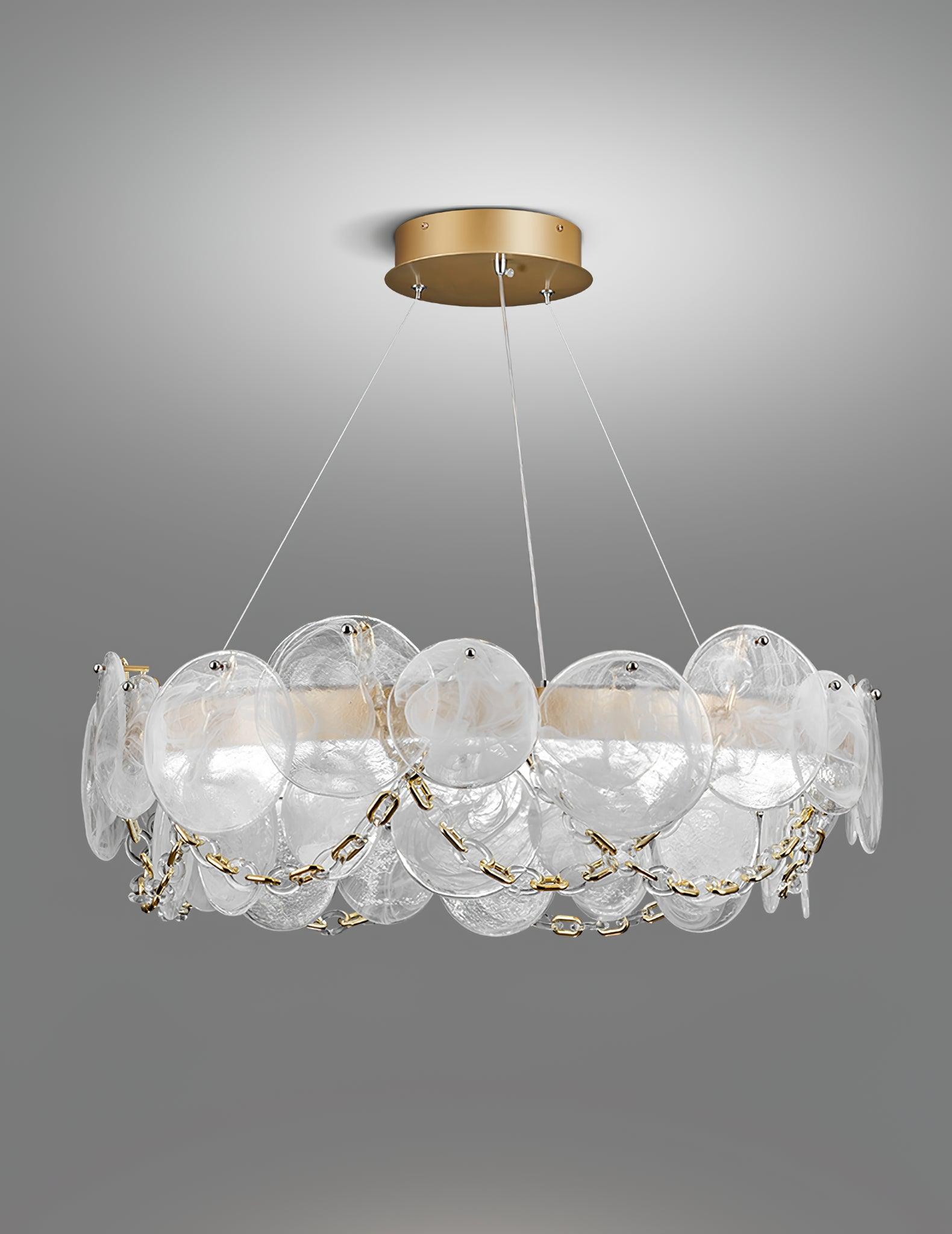 Celinaria Luxury Glass Chandelier
