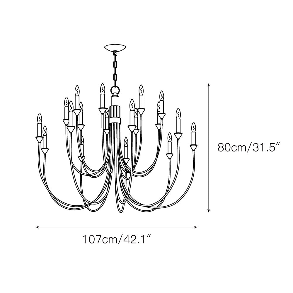 Maeck Chandelier