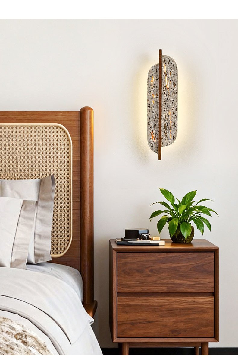 Serinaine Travertine Wall Light