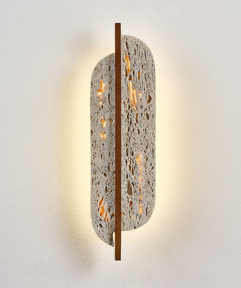 Serinaine Travertine Wall Light