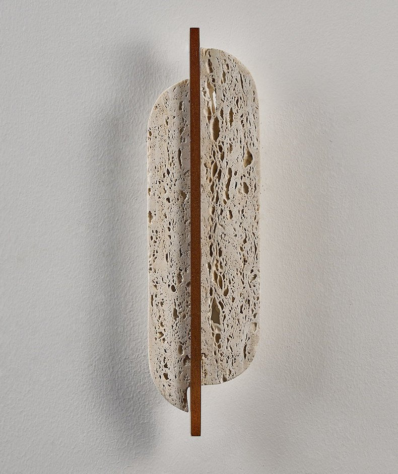 Serinaine Travertine Wall Light