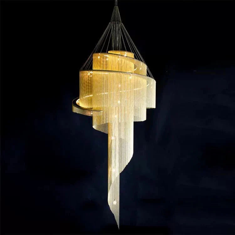 Selivine Celestial Twist Chandelier