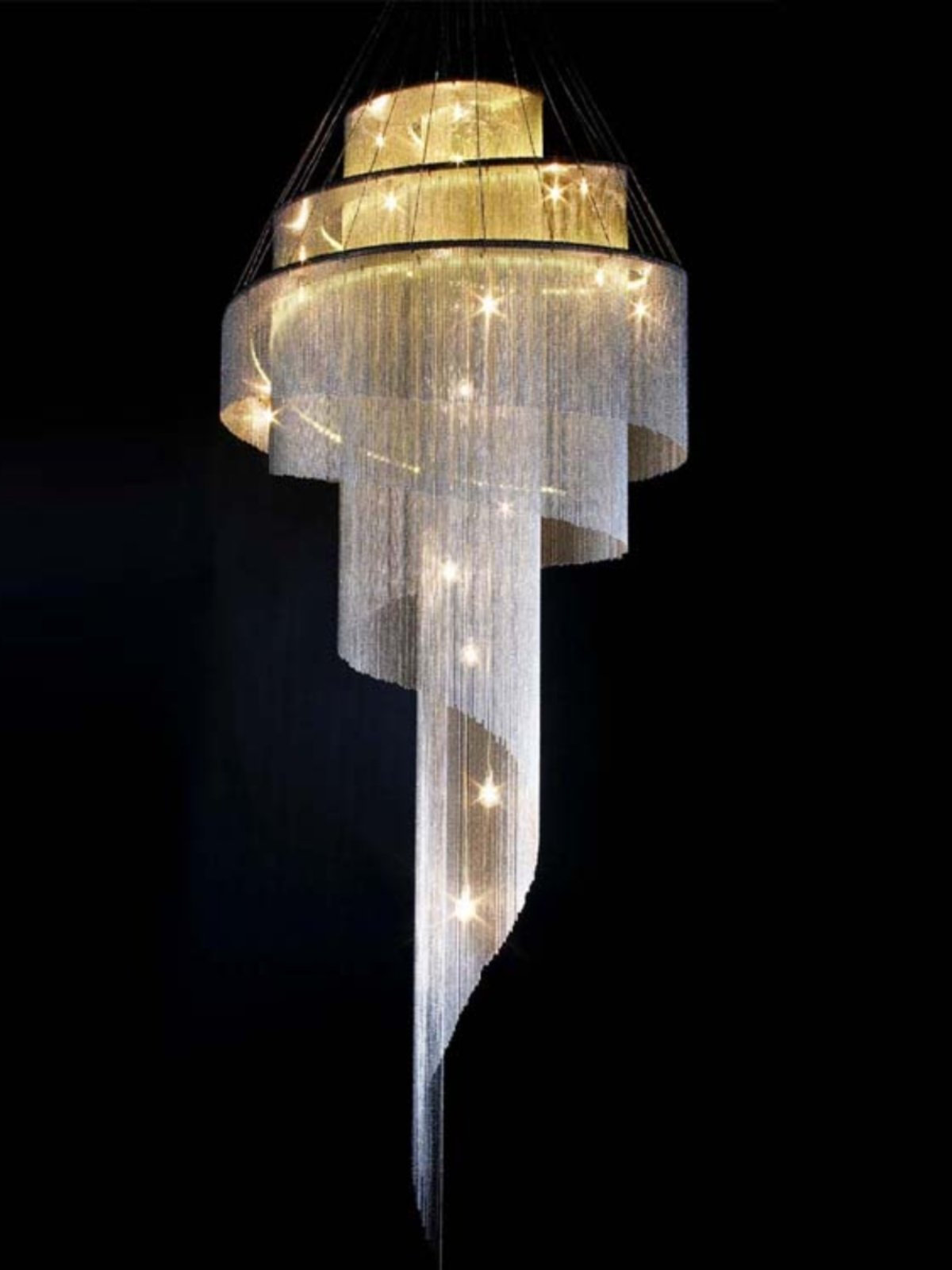 Selivine Celestial Twist Chandelier