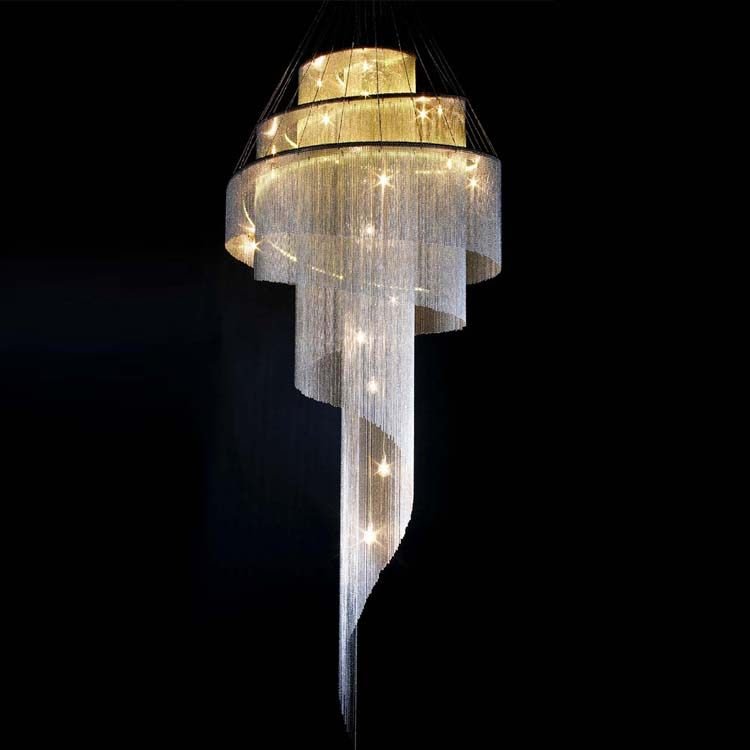 Selivine Celestial Twist Chandelier
