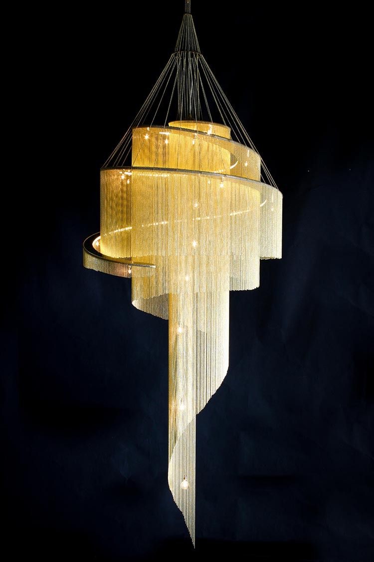 Selivine Celestial Twist Chandelier