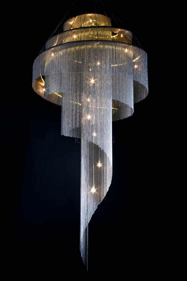 Selivine Celestial Twist Chandelier