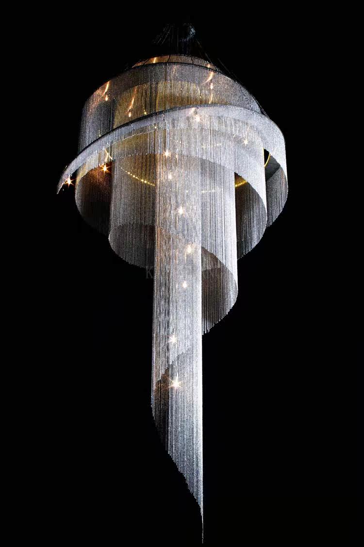Selivine Celestial Twist Chandelier