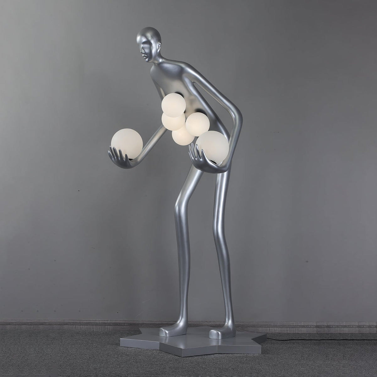 Silvaris Sculptural Floor Lamp