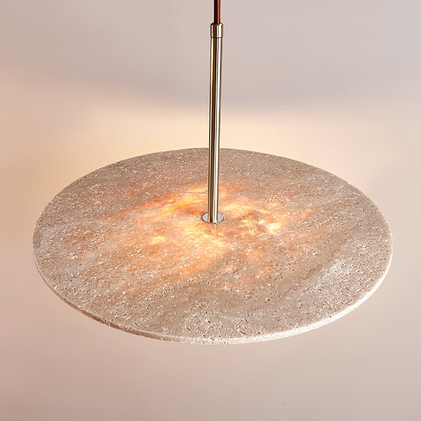 Noreielle Travertine Pendant Light