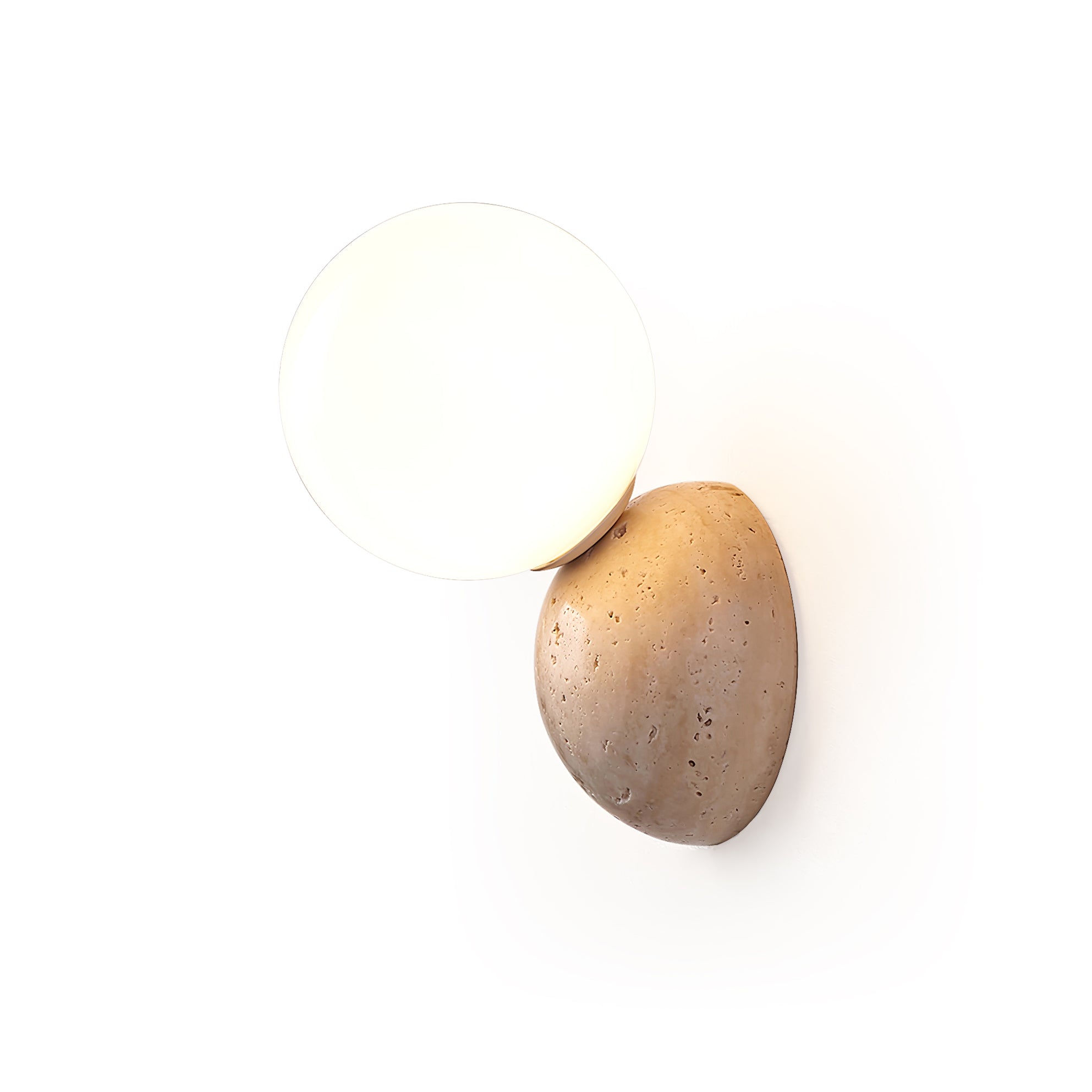 Cethair Travertine Wall Light