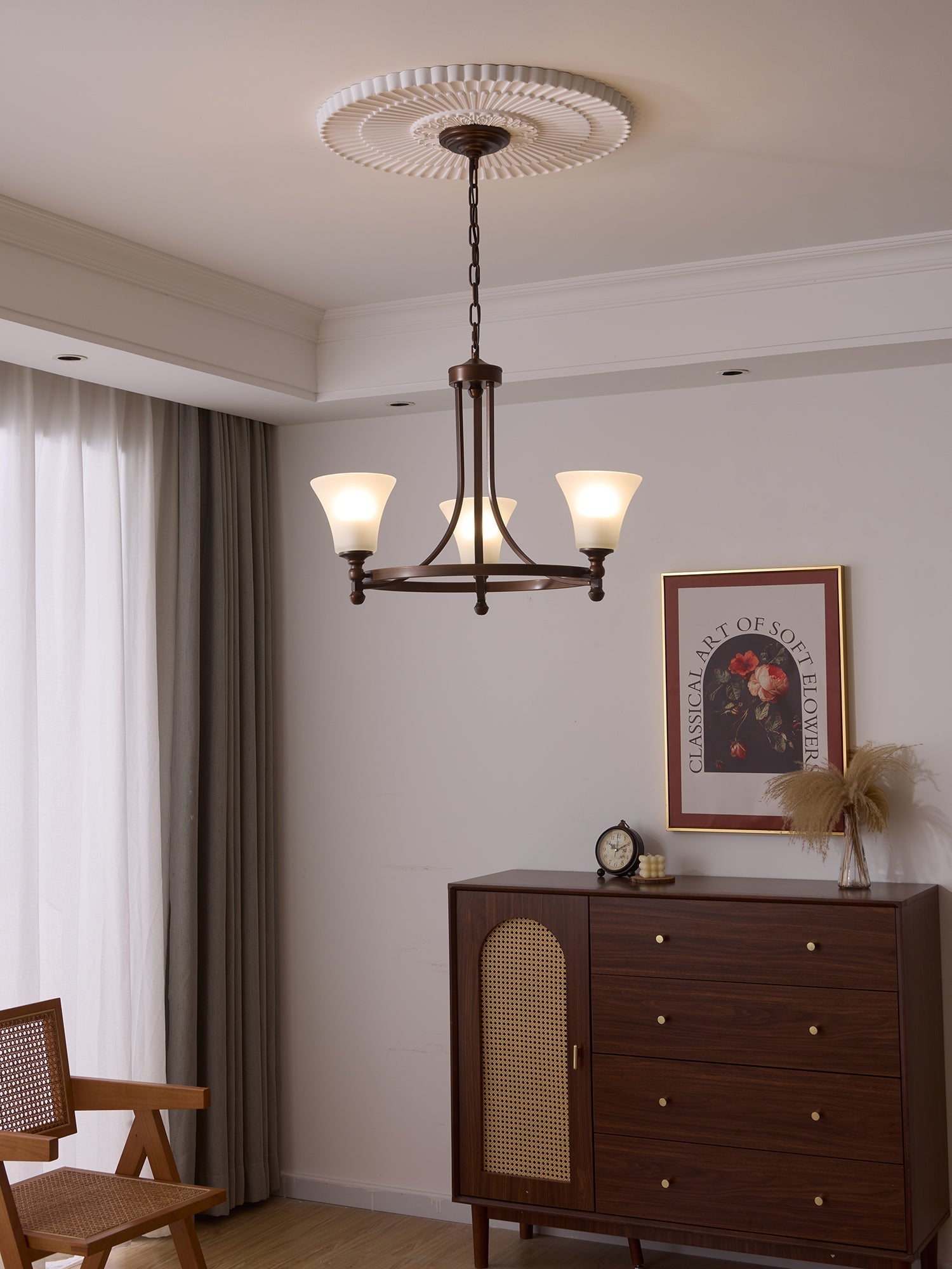 Celestine Traditional Elegance Vintage Glow Chandelier