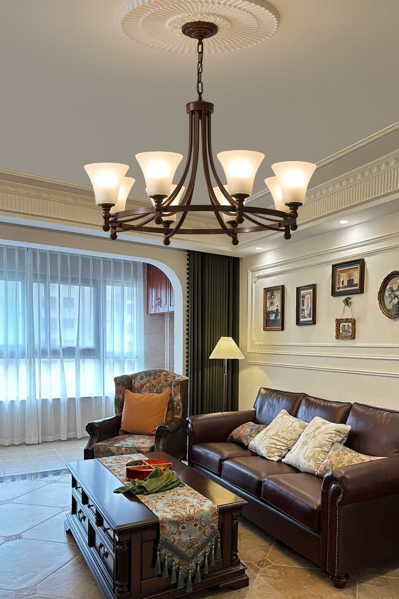 Celestine Traditional Elegance Vintage Glow Chandelier