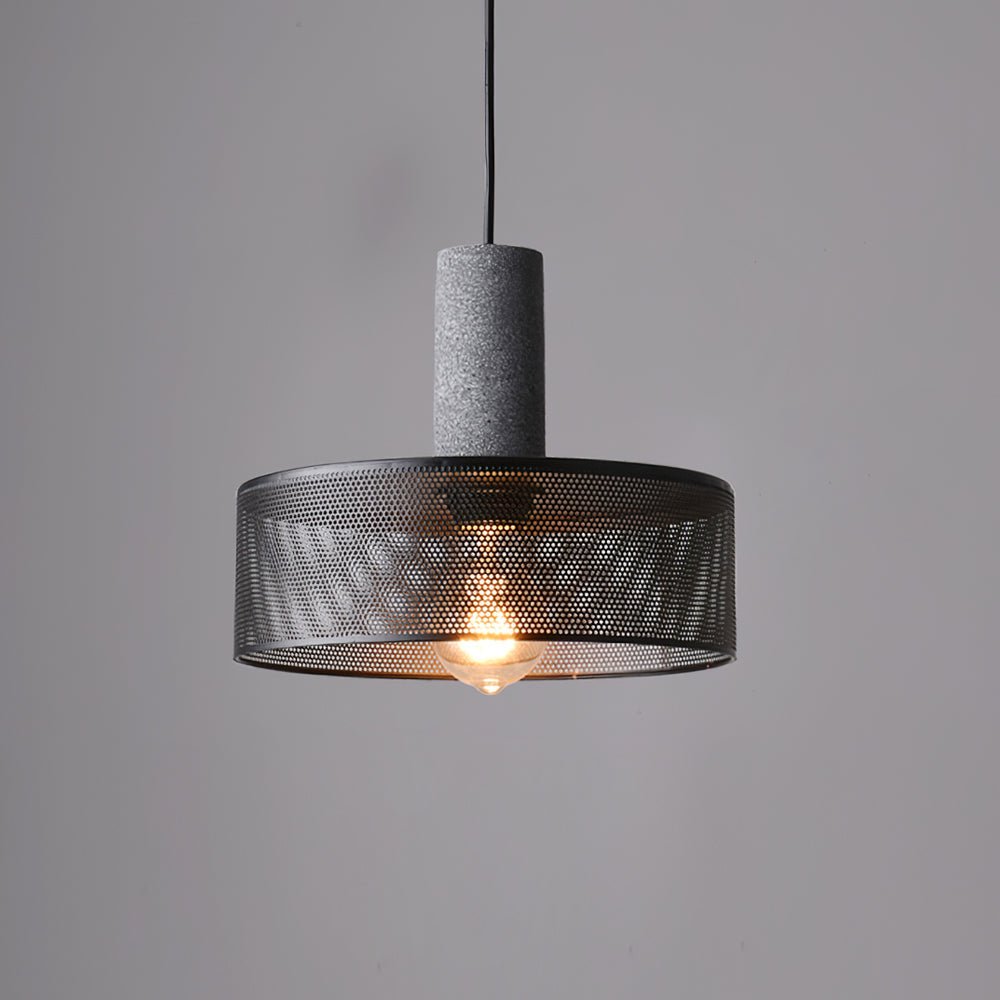 Lumeraine Cement Mesh Pendant Light