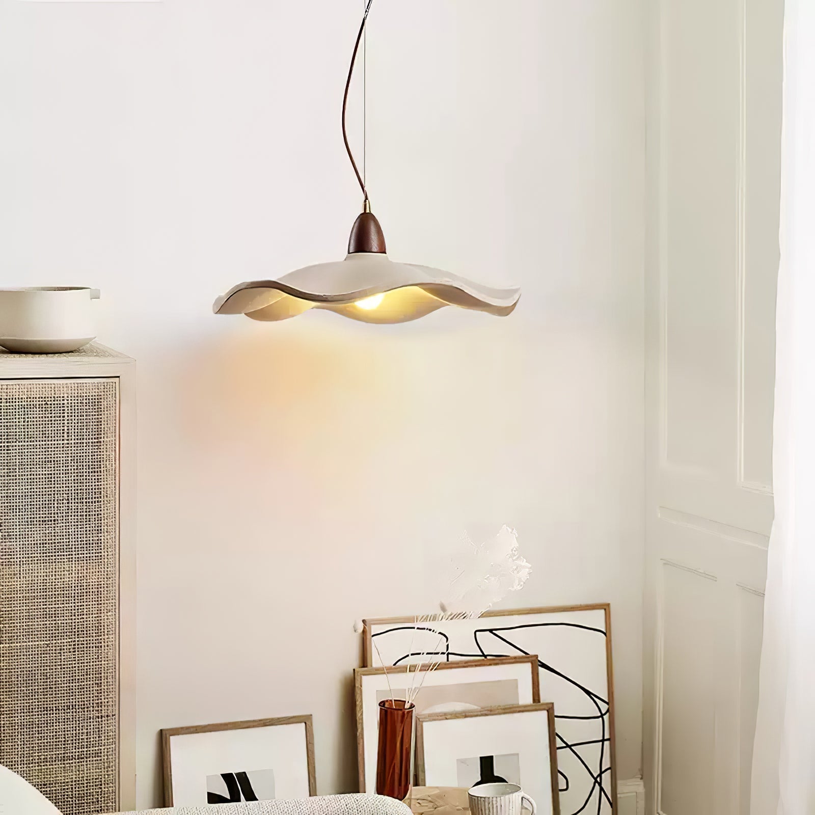 Siro Cement Wave Pendant Light