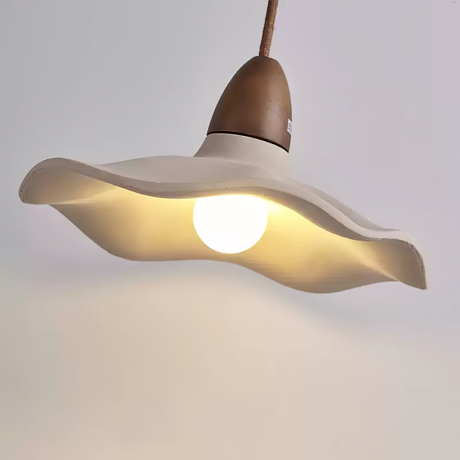 Siro Cement Wave Pendant Light