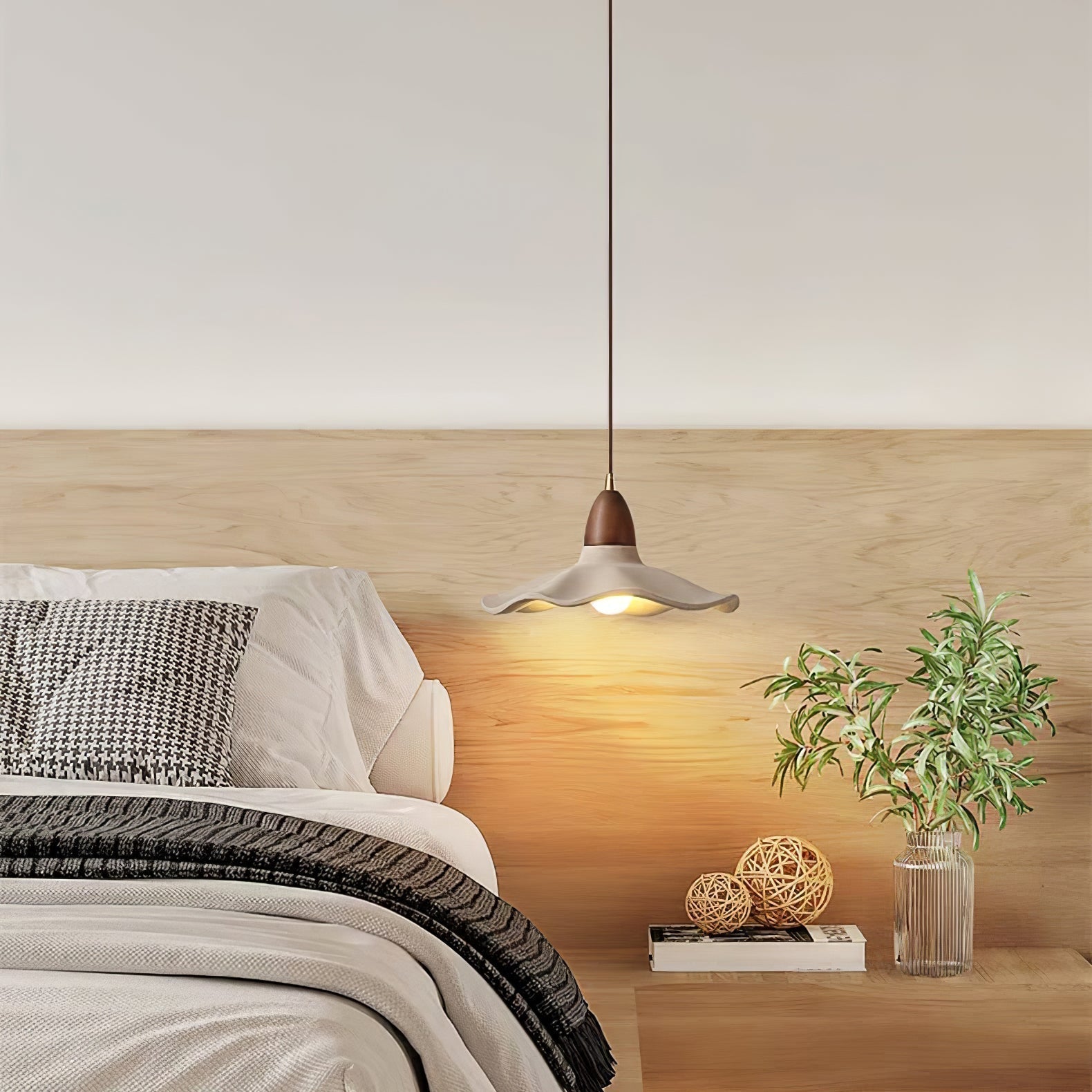 Siro Cement Wave Pendant Light