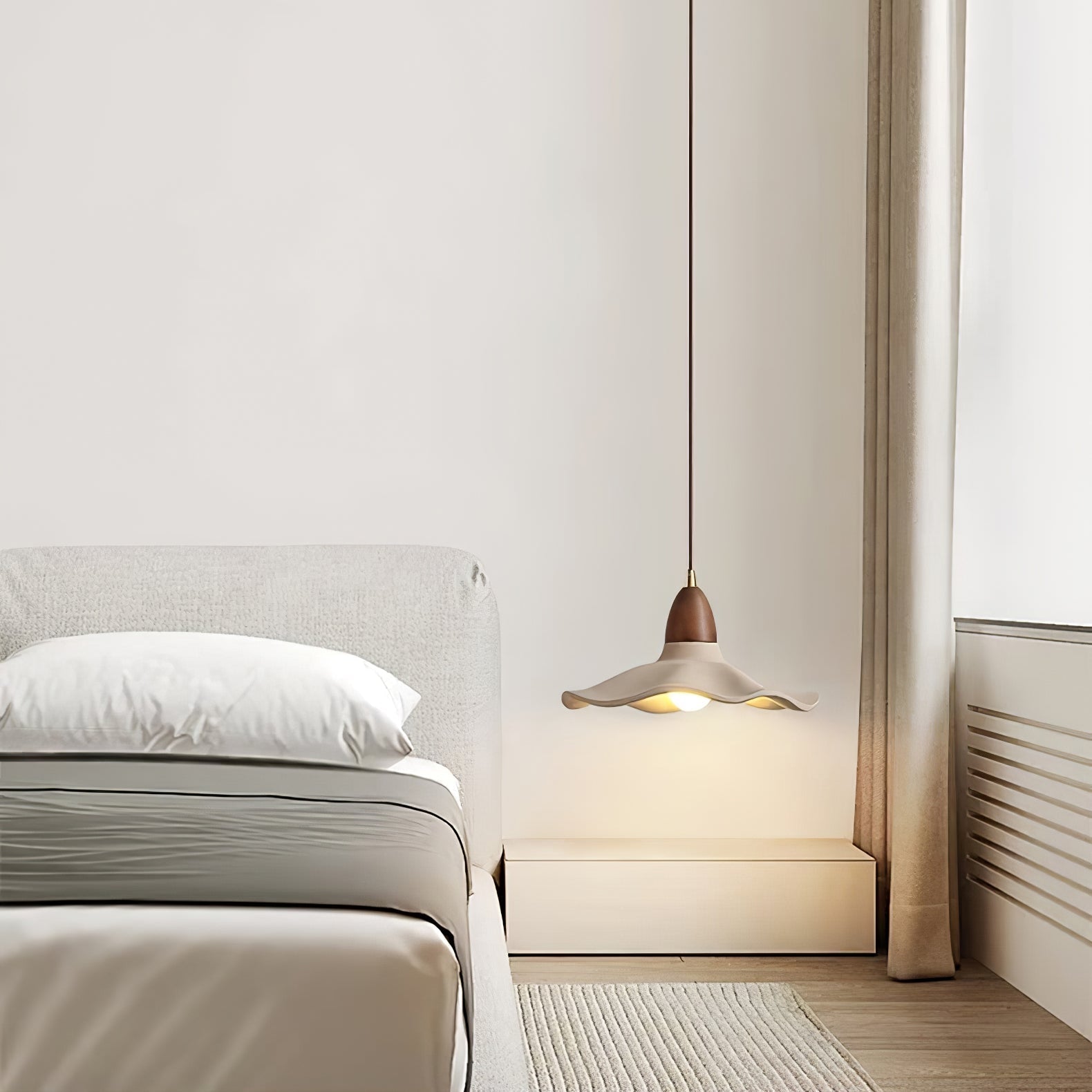 Siro Cement Wave Pendant Light