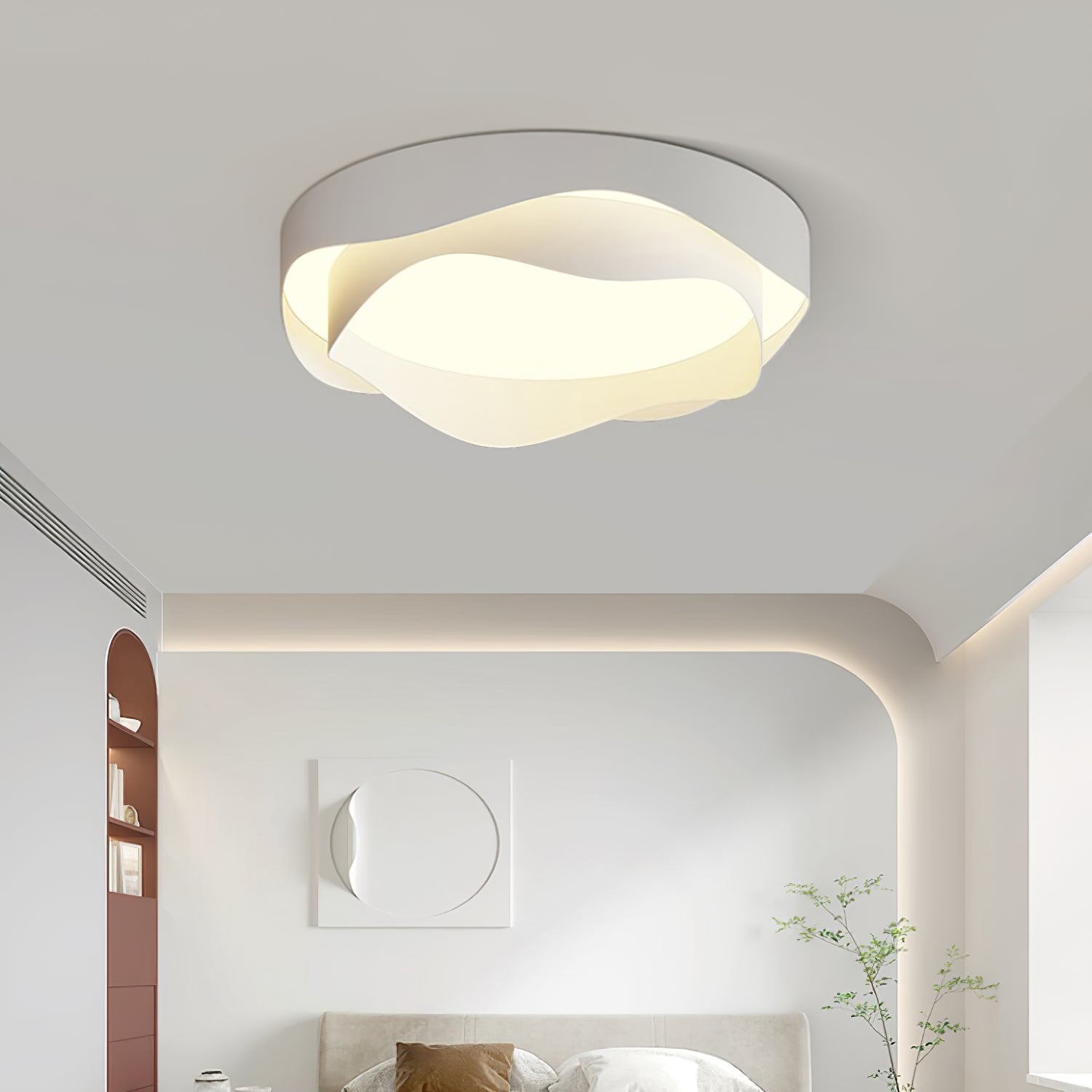 Elaisise Ceiling Lamp White for Living Room