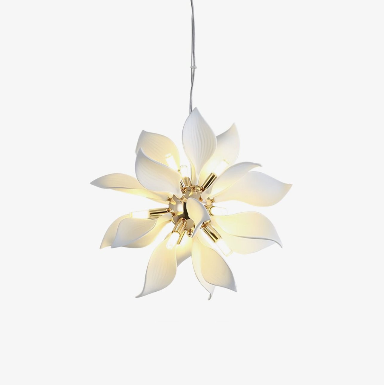 Avir Pendant Lamp Ceramic Petals Blooming