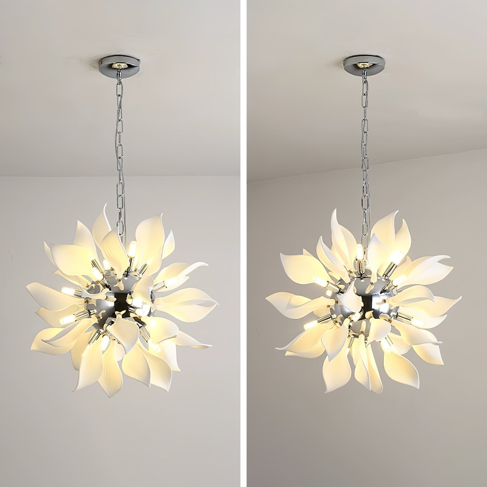 Avir Pendant Lamp Ceramic Petals Blooming
