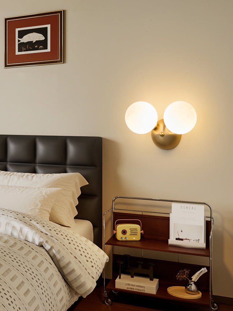Ordoran Modern Minimalist Glass Wall Lamp