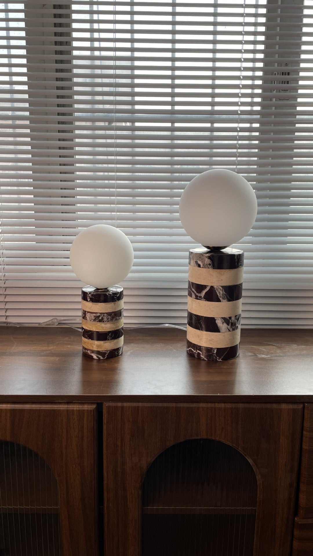 Charade Marble Table Lamp