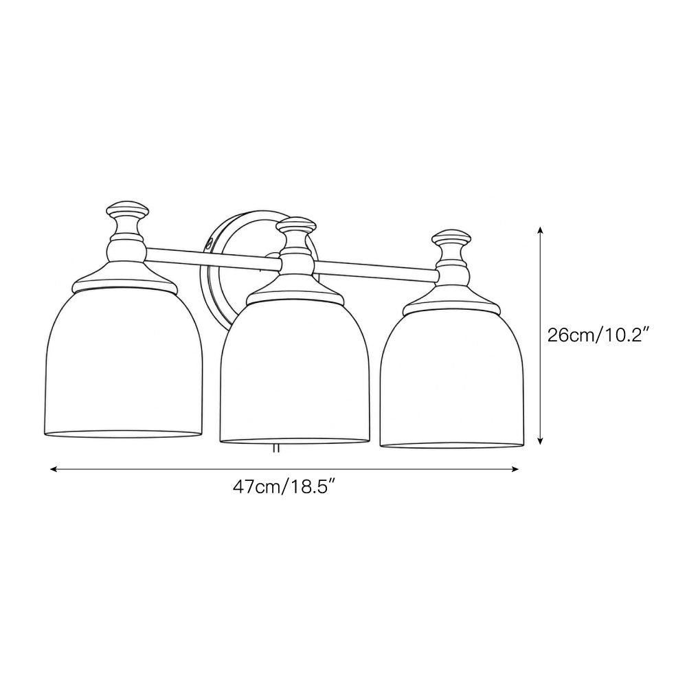 Celiaya Chart Glass Plug-in Wall Sconce