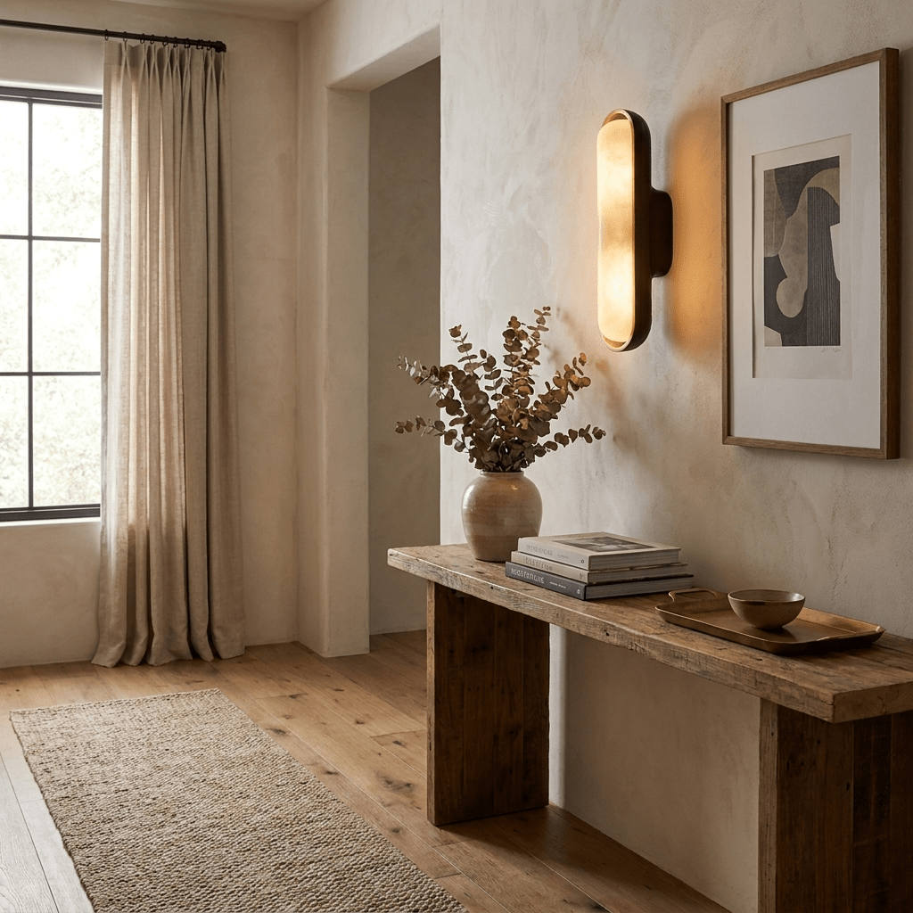 Vionelle Alabaster Wall Sconce