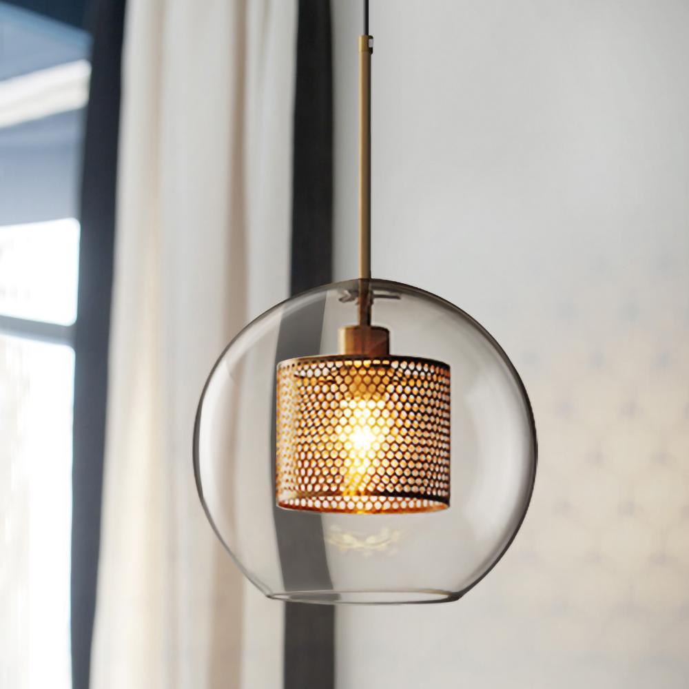 Veleine Pendant Lamp Chiswick Glass for Living Room