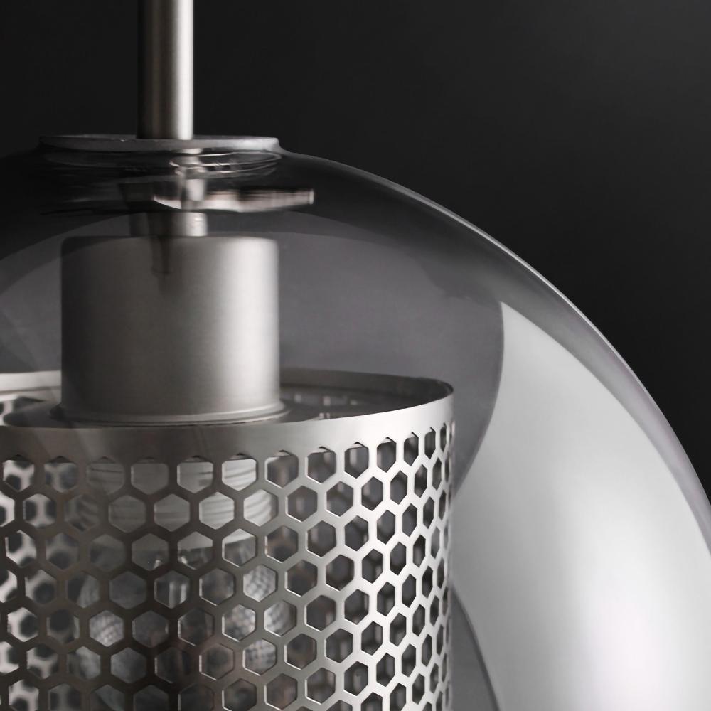 Veleine Pendant Lamp Chiswick Glass for Living Room