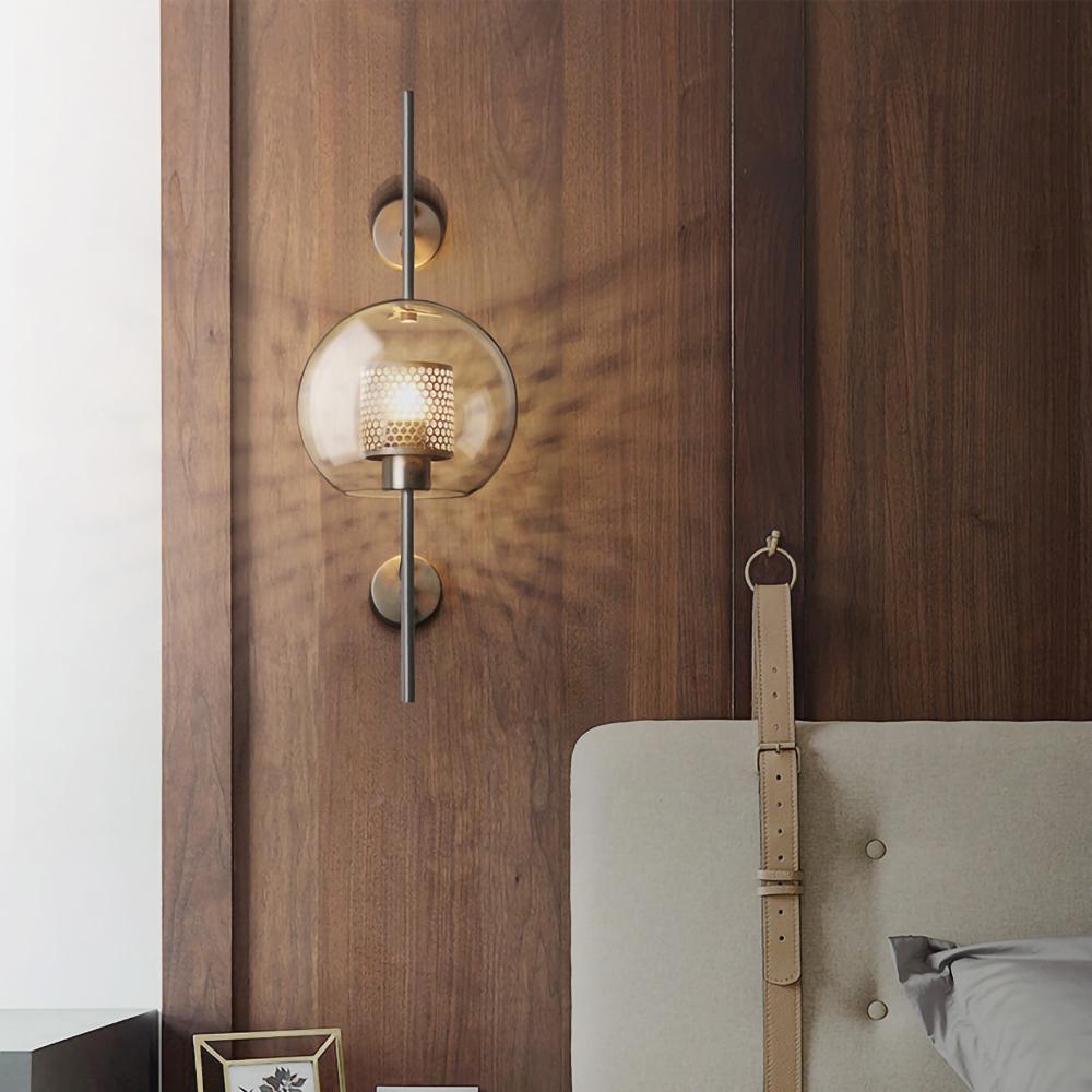 Peta Premium Nordic Art Glass Wall Light