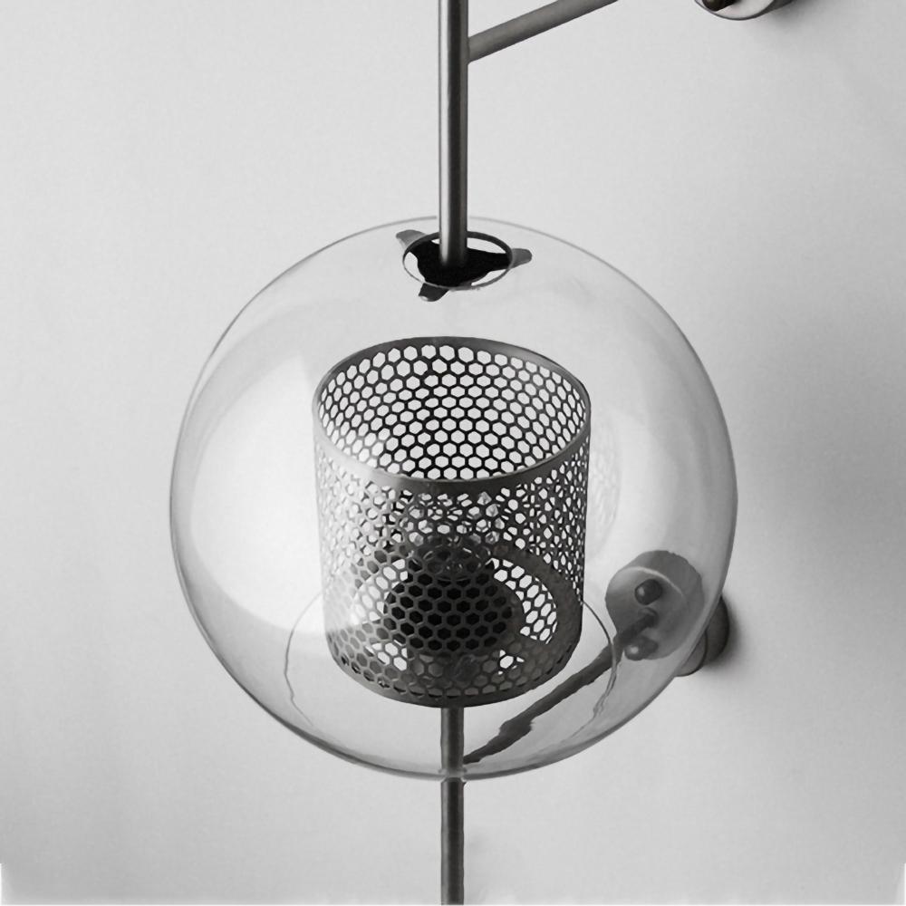 Peta Premium Nordic Art Glass Wall Light