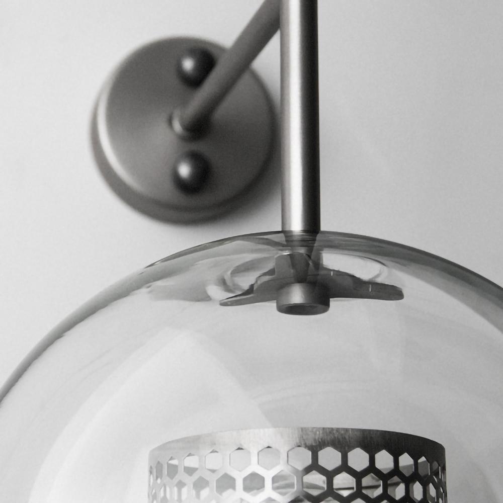 Peta Premium Nordic Art Glass Wall Light