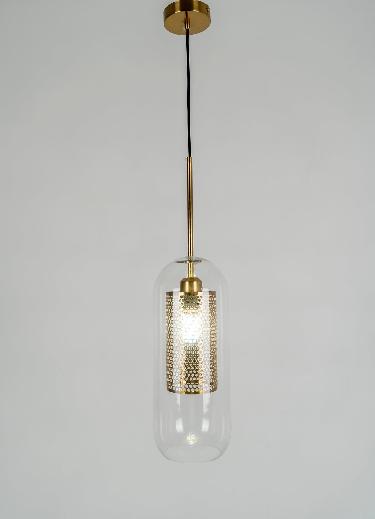 Veleine Pendant Lamp Chiswick Glass for Living Room