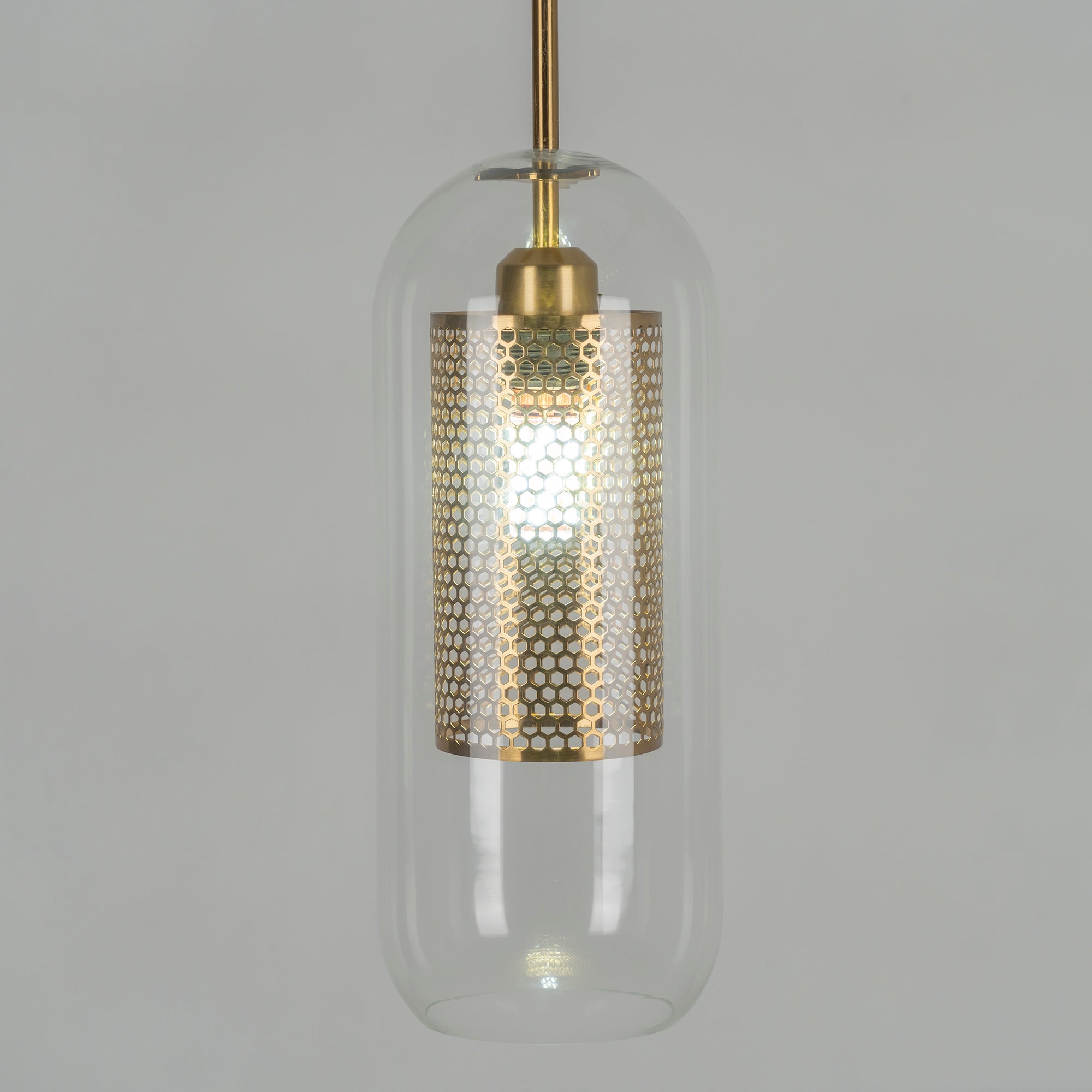 Veleine Pendant Lamp Chiswick Glass for Living Room