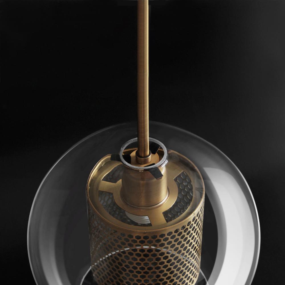 Veleine Pendant Lamp Chiswick Glass for Living Room